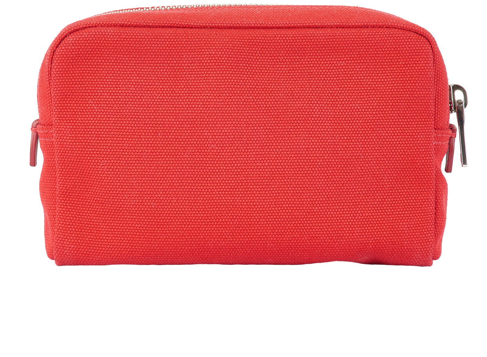 Prada Cosmetic Pouch, &pound;275, Accessories, Red, Canvas, Back view